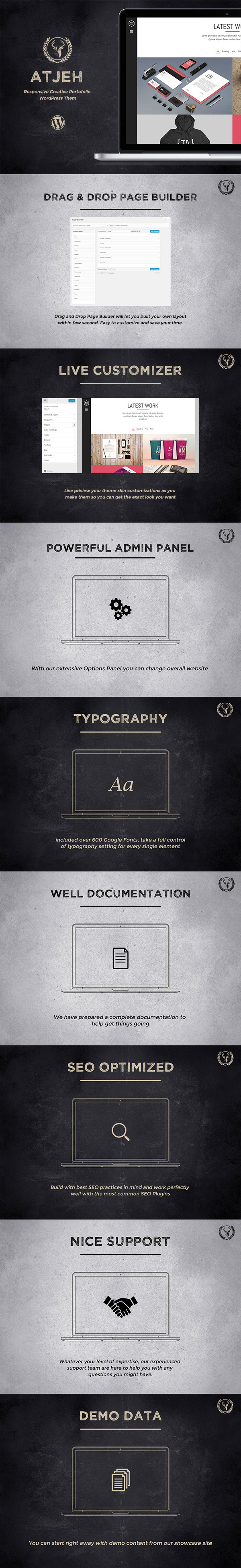 Atjeh - Responsive Creative Portfolio - 5