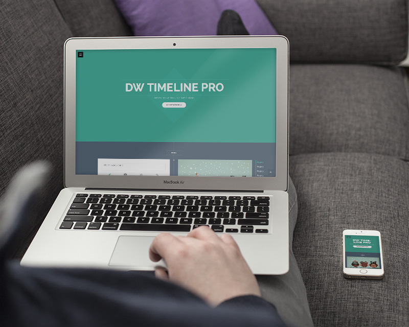 DW Timeline Pro - Reponsive Timeline WordPress Vorlage - 2
