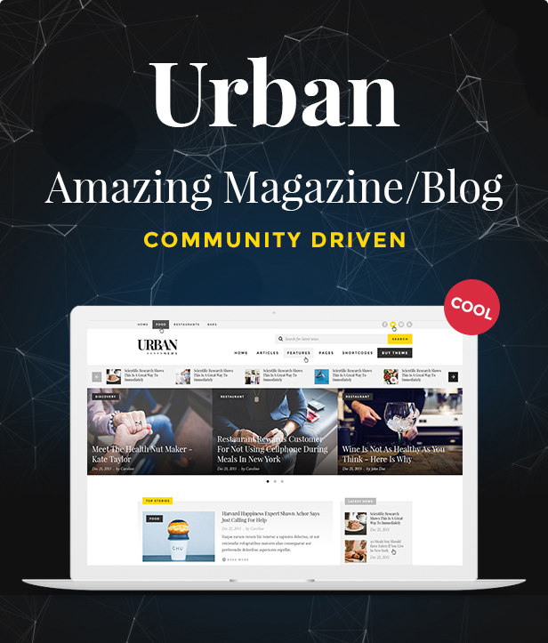 Urban - Responsive Magazine Layout