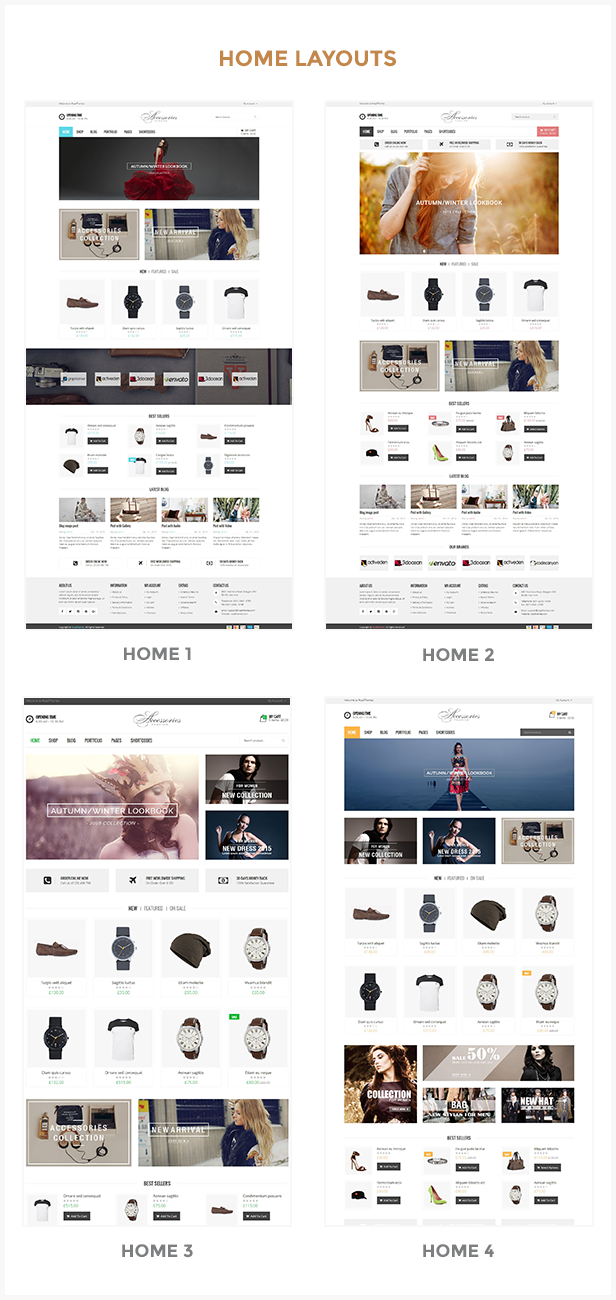WooAccessories - Responsives WordPress-Vorlage - 2
