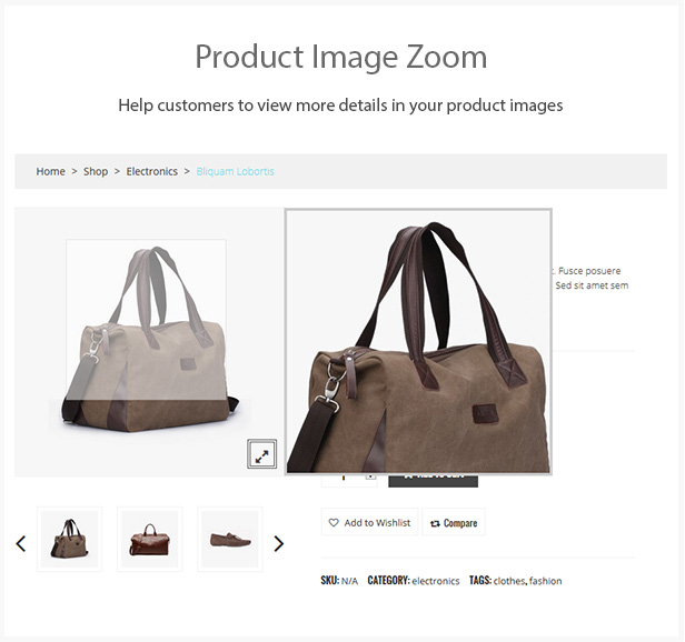 WooAccessories - Responsives WordPress-Vorlage - 8