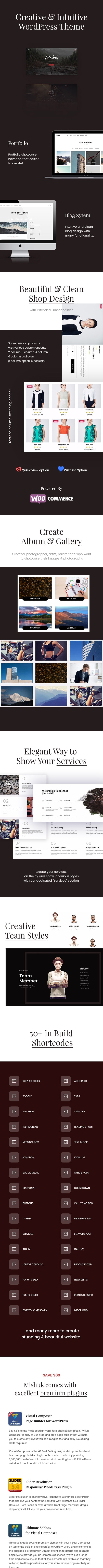 Mishuk - Responsives Mehrzweck-WordPress-Layout - 2