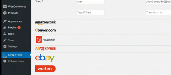 Scrape-Preisvergleich - Partner WooCommerce & WordPress Plugin - 5
