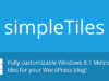 simpleTiles - WordPress-Plugin