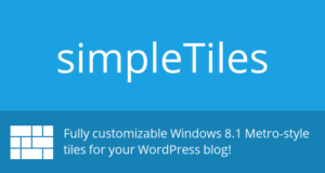 simpleTiles – WordPress-Plugin