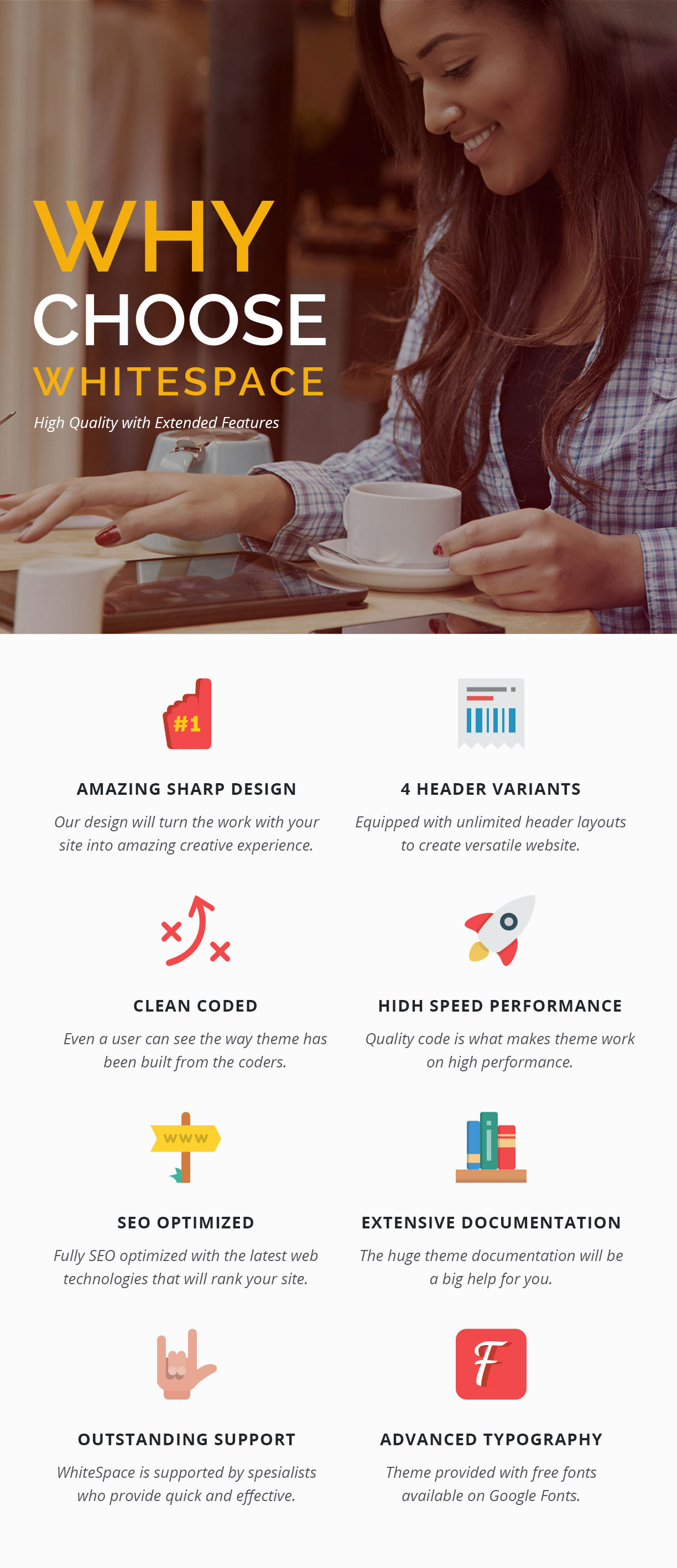 WordPress-Template für das Portfolio - WhiteSpace - 3