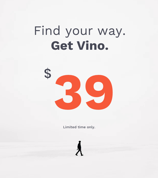 Vino - Ein minimales Portfolio-Thema - 1