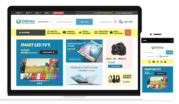 VG Eletros - Elektrogeschäft WooCommerce Template - 12