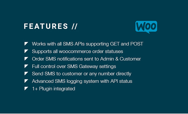 WooCommerce International SMS - 2