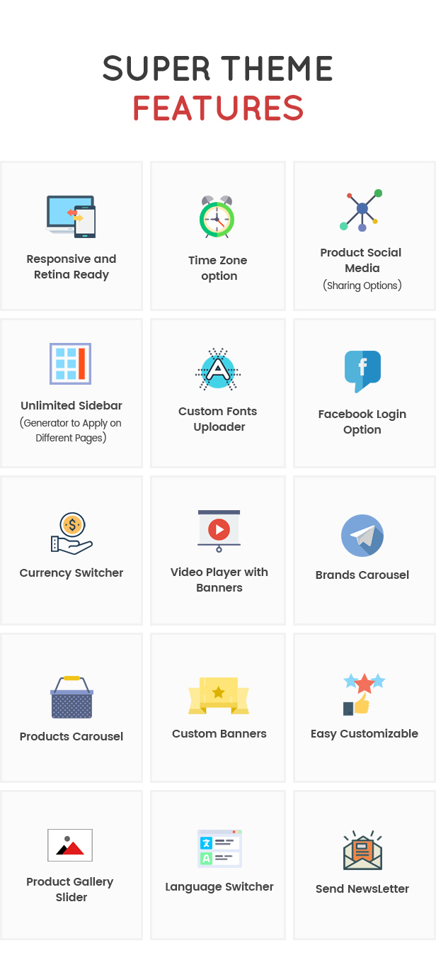 Zetra - Ein WordPress-Template für E-Commerce-Websites - 4