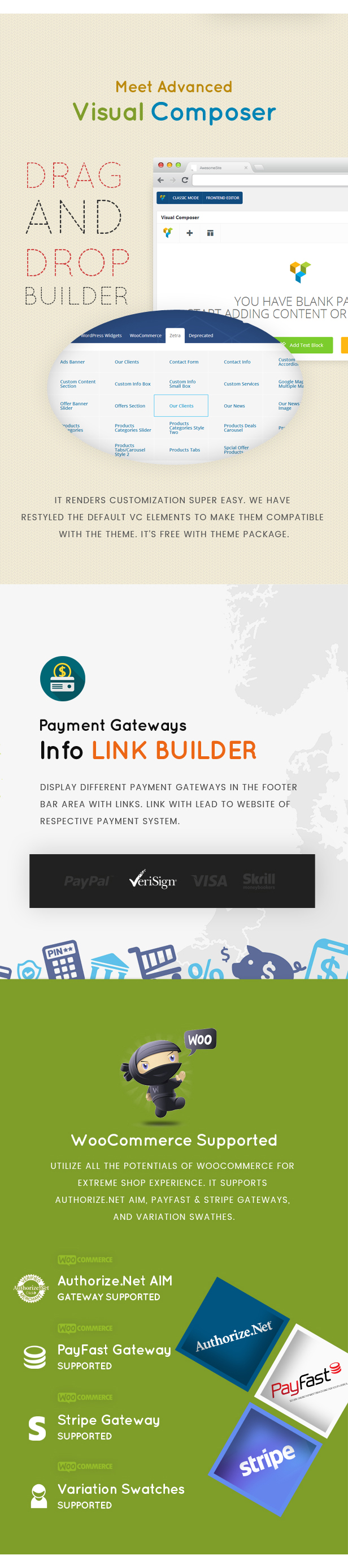 Zetra - Ein WordPress-Template für E-Commerce-Websites - 5