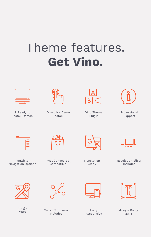 Vino - Ein minimales Portfolio-Thema - 3