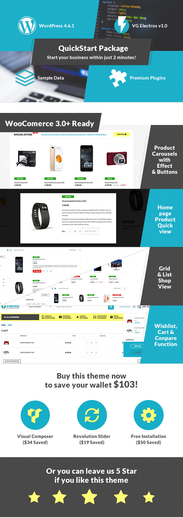 VG Eletros - Elektrogeschäft WooCommerce Template - 17