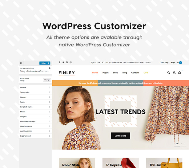 Finley - Fashion WooCommerce Template - 8