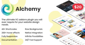 Alchemie-Addons für WPBakery Page Builder (früher Visual Composer)