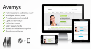 Avamys – Retina Ready Business WordPress Vorlage