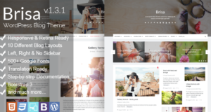 Brisa – Responsives WordPress-Blog-Thema