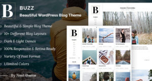 Buzz – Responsives WordPress-Blogdesign