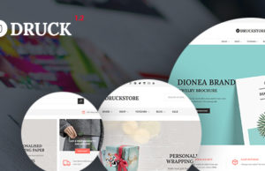 Druck – Druckerei WooCommerce WordPress Layout