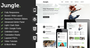 Dschungel – Responsives Mehrzweck-WordPress-Layout
