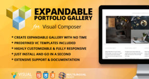 Erweiterbares Portfolio-Galerie-Addon für WPBakery Page Builder (ehemals Visual Composer)