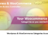 Erweiterte WooCommerce- und WP-Kategorieeinschränkungen – AddOn