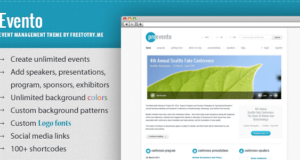 Evento – Event Management WordPress-Template