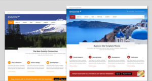 Exoone – WordPress-Vorlage für Unternehmen