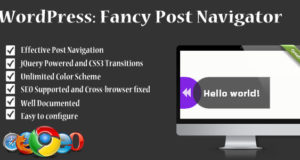 Fancy Post Navigator: WordPress-Navigations-Plugin