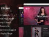 Flicker - Musiker WordPress Layout