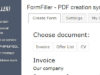 FormFiller - WordPress-Dokumenterstellungssystem