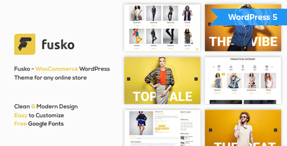 Wordpress Shop Template Fusko - Tech/Gadgets WooCommerce WordPress Theme