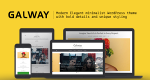 Galway – Ein sauberes minimalistisches WordPress-Blogdesign