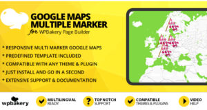 Google Maps mit mehreren Markierungen Addon für WPBakery Page Builder (ehemals Visual Composer)
