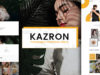 Kazron - Fotografie-WordPress-Layout