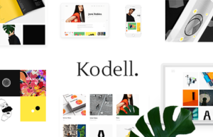 Kodell – Creative Portfolio Vorlage für Designer und Agenturen