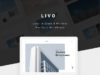Livo - Ein sauberes und minimalistisches WordPress-Vorlage