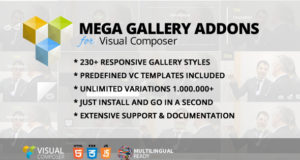Mega Gallery Addon für WPBakery Page Builder (ehemals Visual Composer)