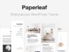 Paperleaf - Mehrzweck-Minimal-WordPress-Template
