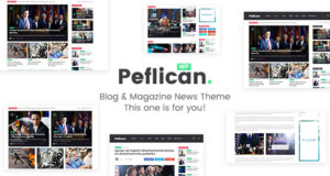 Peflican – Ein WordPress-Template für Zeitungen und Magazine
