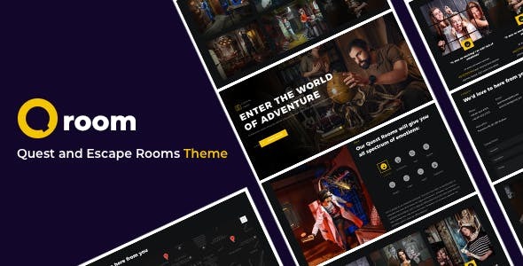 Qroom - Quest und Escape Room WordPress
