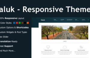 Raluk – Responsive Business Template