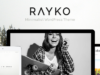 Rayko - Minimales Multi-Konzept WordPress Layout