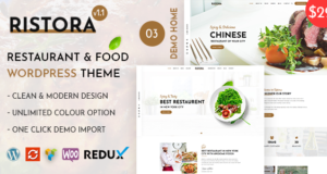 Ristora – WordPress-Layout für Restaurants und Essen