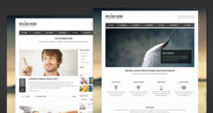 Rolling – Sauberes Business-WordPress-Template