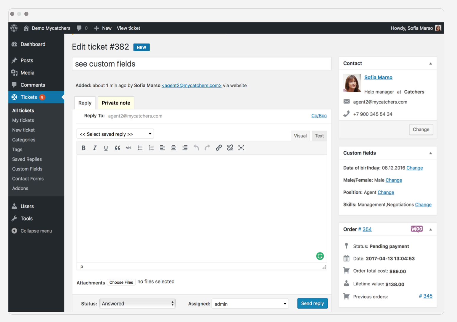 WooCommerce Helpdesk und Ticket System Bundle - 4