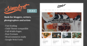 Simplart – Responsives WordPress-Blogdesign