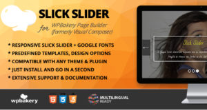 Slick Slider Addon für WPBakery Page Builder (früher Visual Composer)