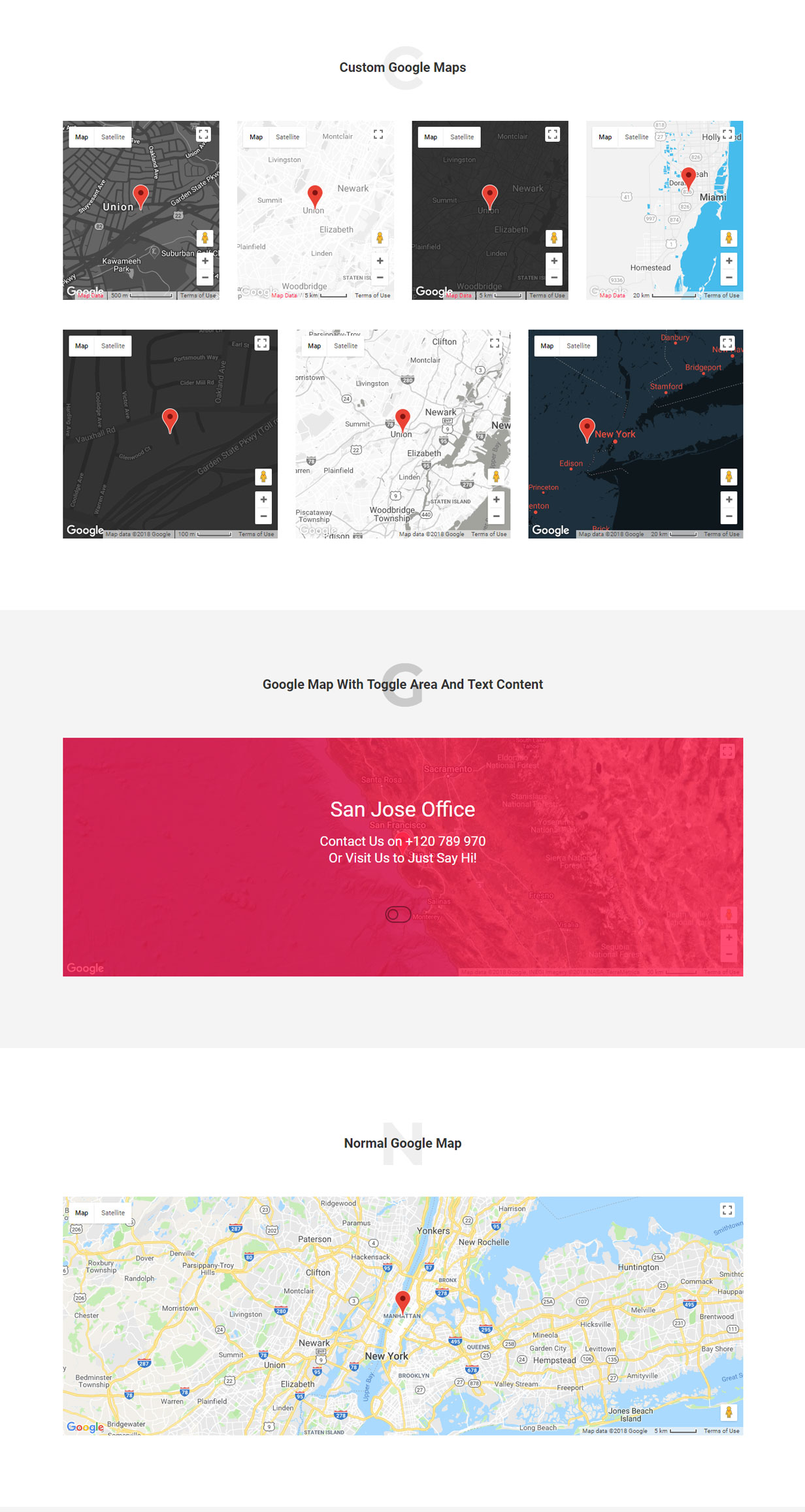 Kreatives Google Maps-Addon für WPBakery Page Builder (ehemals Visual Composer) - 4