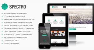 Spectro – Responsive Mehrzweck-WordPress-Template